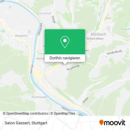 Salon Gassert Karte