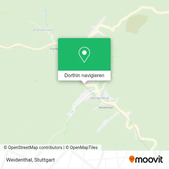 Weidenthal Karte