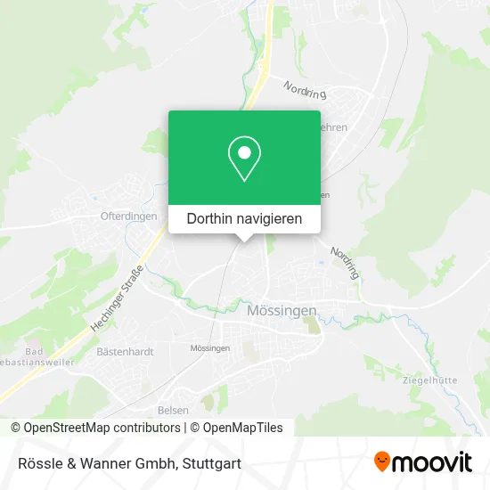 Rössle & Wanner Gmbh Karte