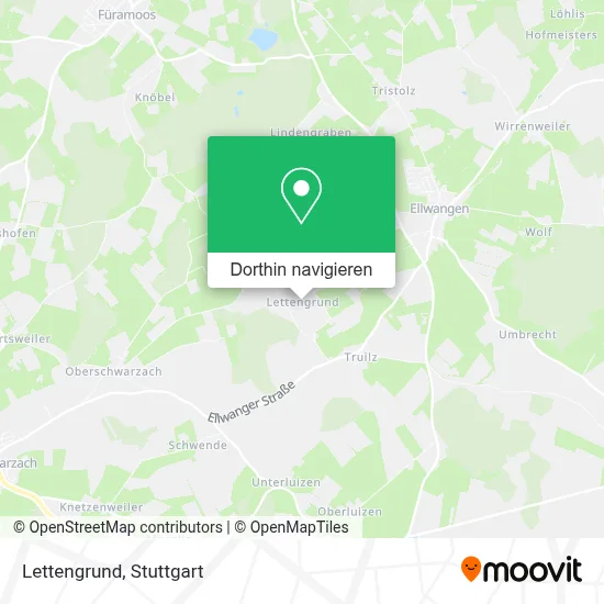 Lettengrund Karte