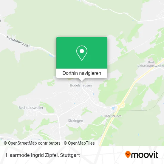 Haarmode Ingrid Zipfel Karte