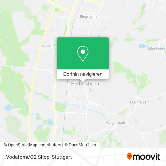 Vodafone/O2 Shop Karte