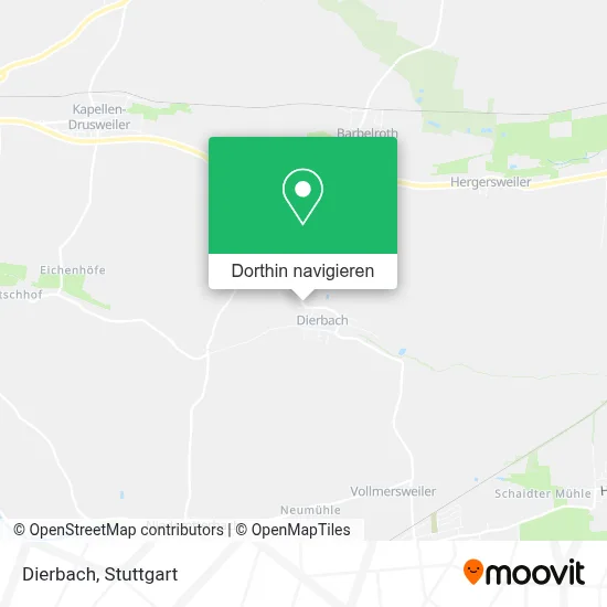 Dierbach Karte