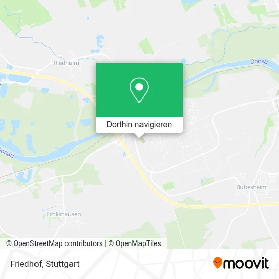 Friedhof Karte