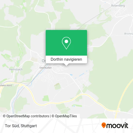 Tor Süd Karte
