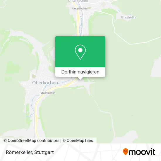 Römerkeller Karte