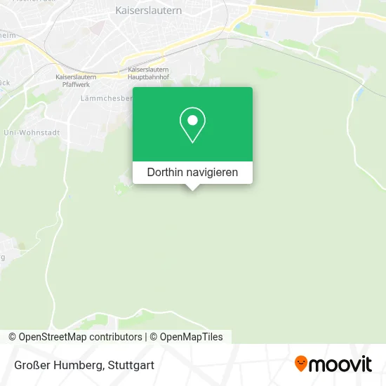 Großer Humberg Karte