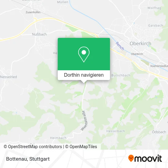 Bottenau Karte
