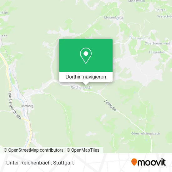 Unter Reichenbach Karte