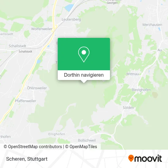 Scheren Karte