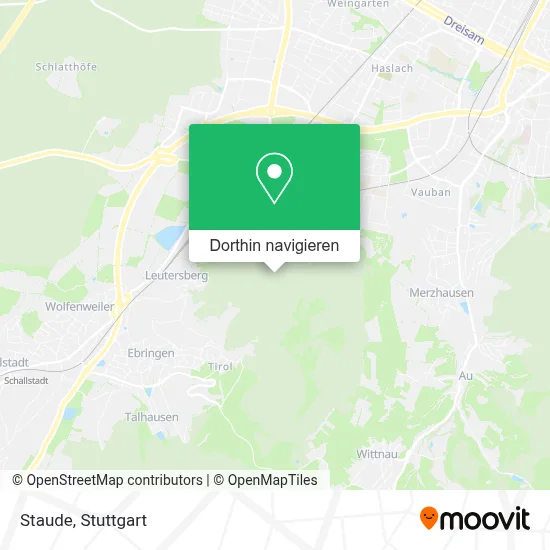 Staude Karte