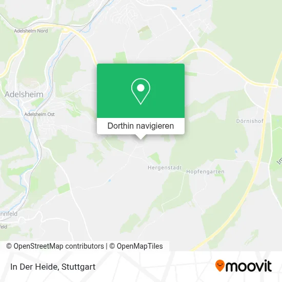 In Der Heide Karte