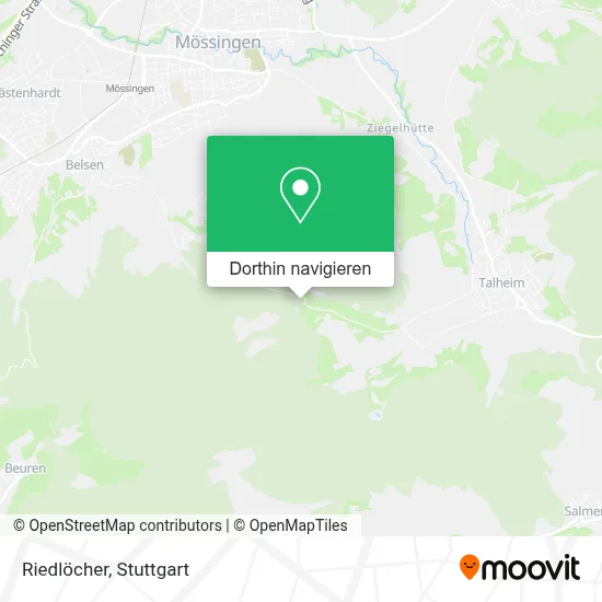 Riedlöcher Karte