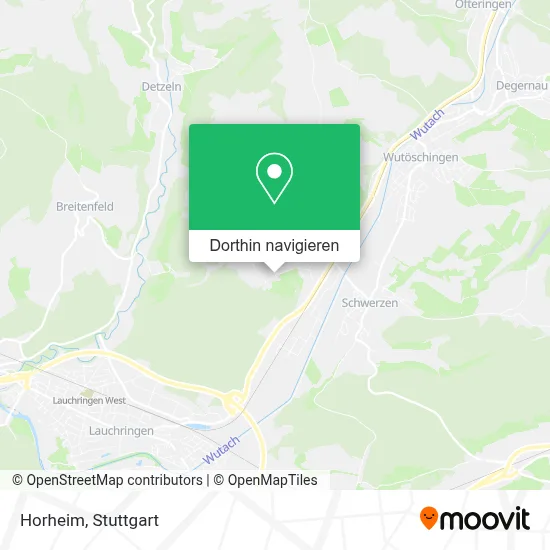 Horheim Karte