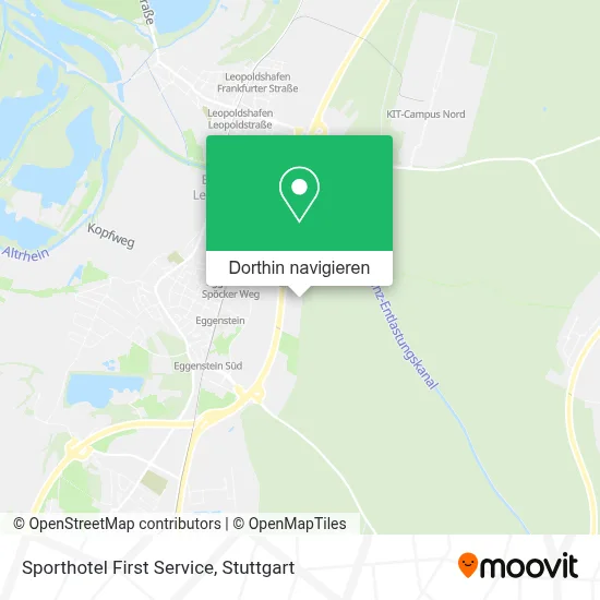 Sporthotel First Service Karte