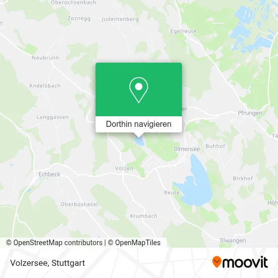 Volzersee Karte
