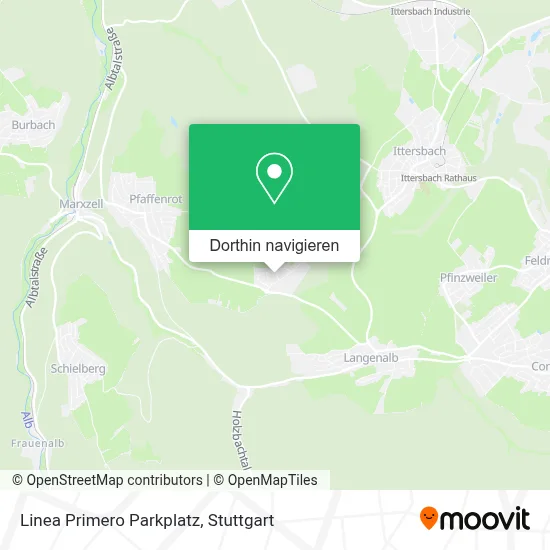 Linea Primero Parkplatz Karte