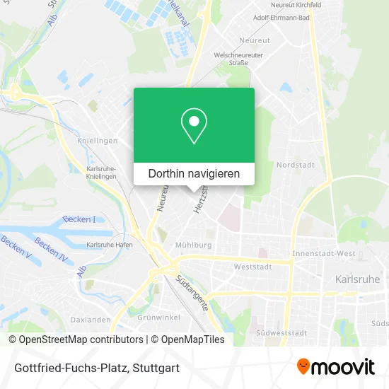 Gottfried-Fuchs-Platz Karte