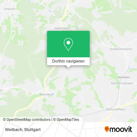 Weilbach Karte