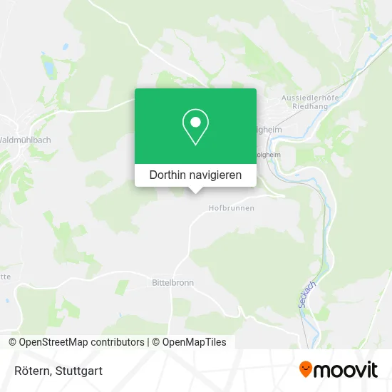 Rötern Karte