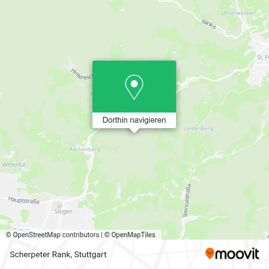 Scherpeter Rank Karte