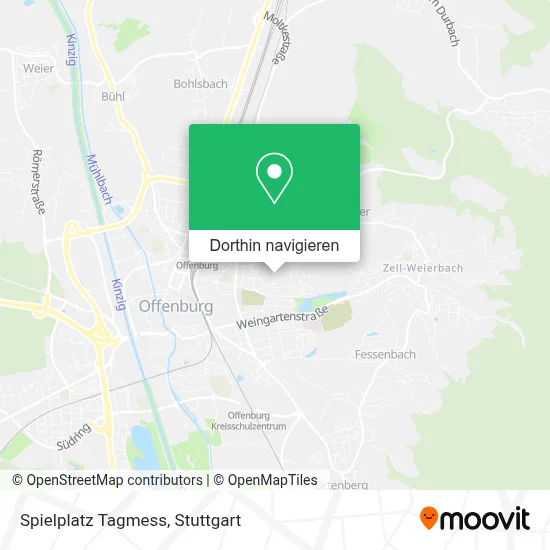 Spielplatz Tagmess Karte