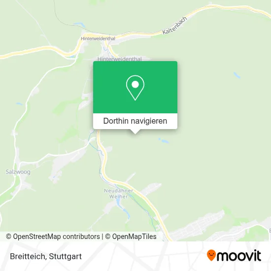 Breitteich Karte