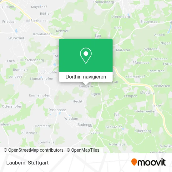 Laubern Karte