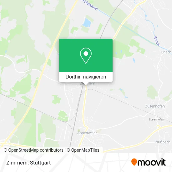 Zimmern Karte