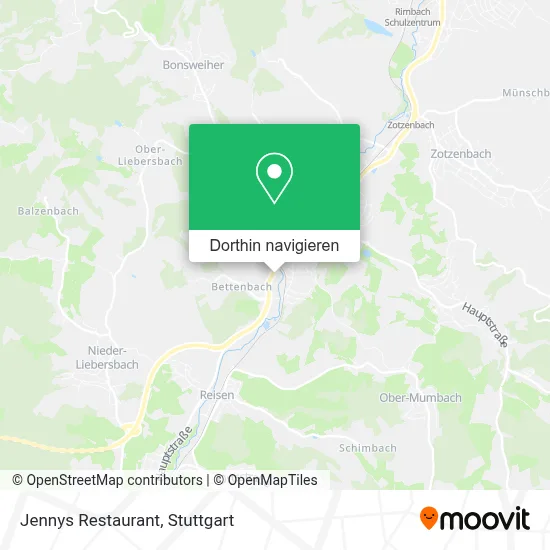 Jennys Restaurant Karte