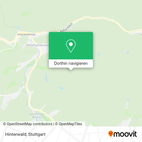 Hinterwald Karte