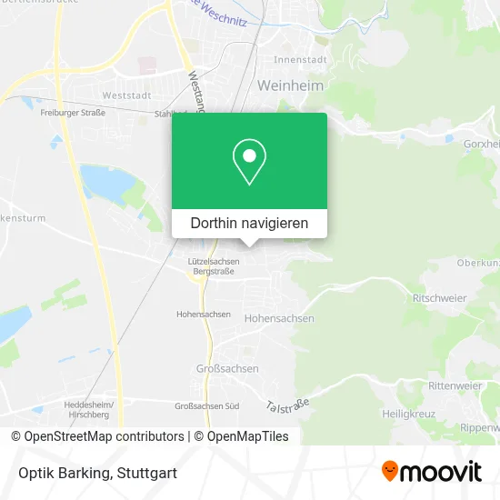 Optik Barking Karte