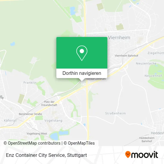 Enz Container City Service Karte
