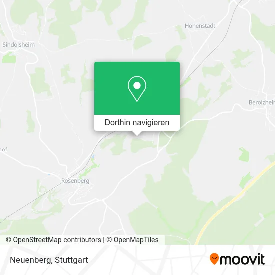Neuenberg Karte