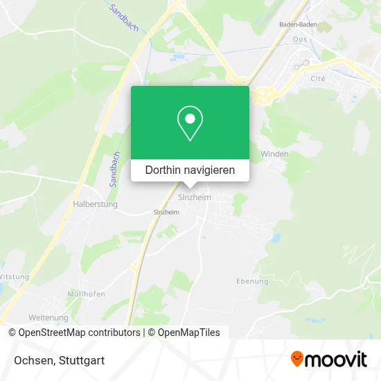 Ochsen Karte