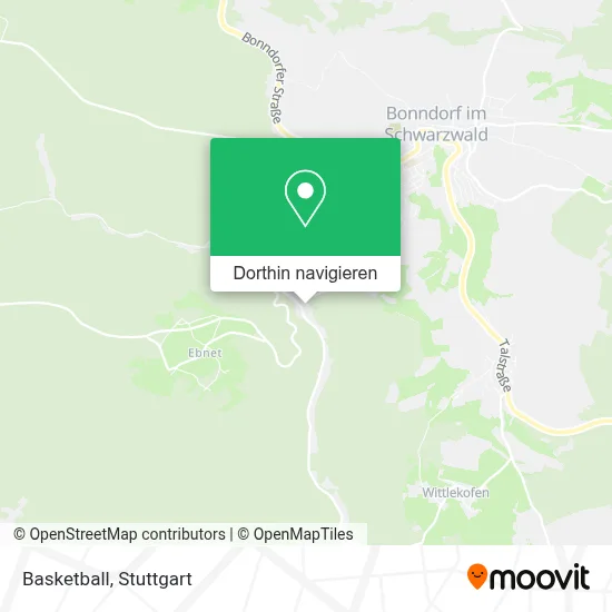 Basketball Karte