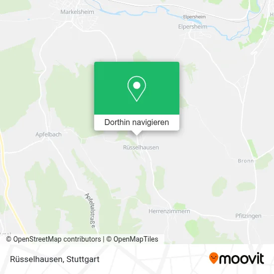 Rüsselhausen Karte
