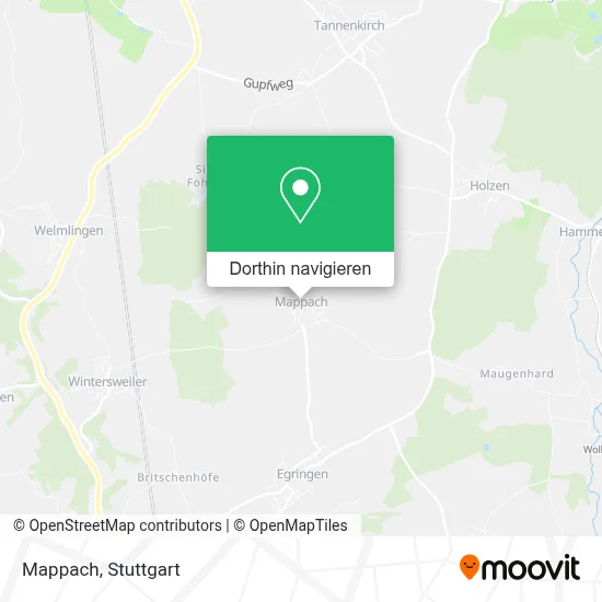Mappach Karte