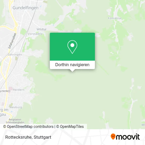 Rottecksruhe Karte