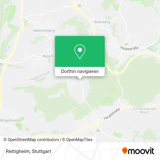 Rettigheim Karte