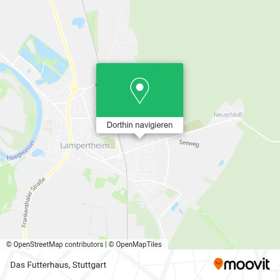 Das Futterhaus Karte