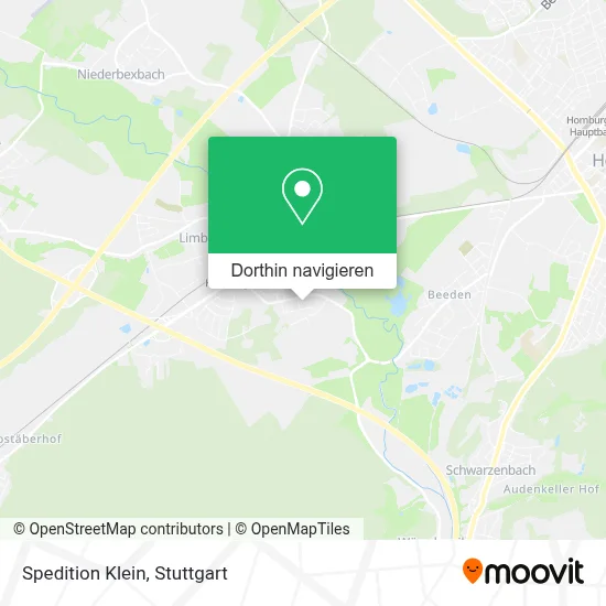 Spedition Klein Karte
