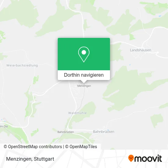 Menzingen Karte