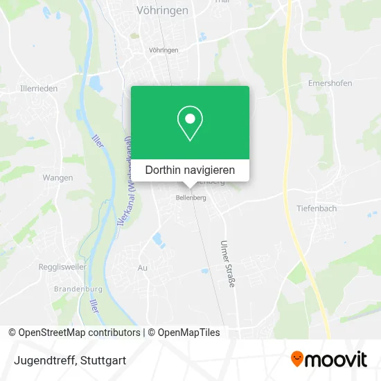 Jugendtreff Karte