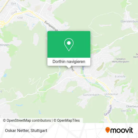 Oskar Netter Karte