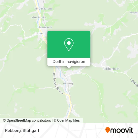 Rebberg Karte