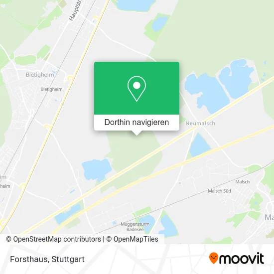 Forsthaus Karte