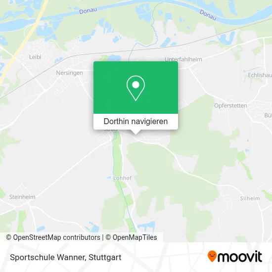 Sportschule Wanner Karte