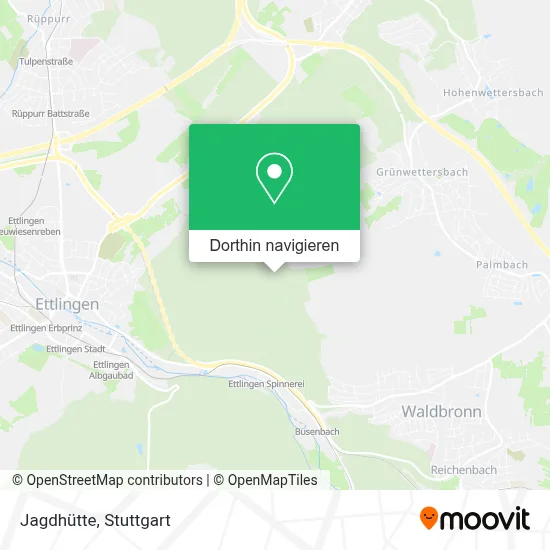 Jagdhütte Karte