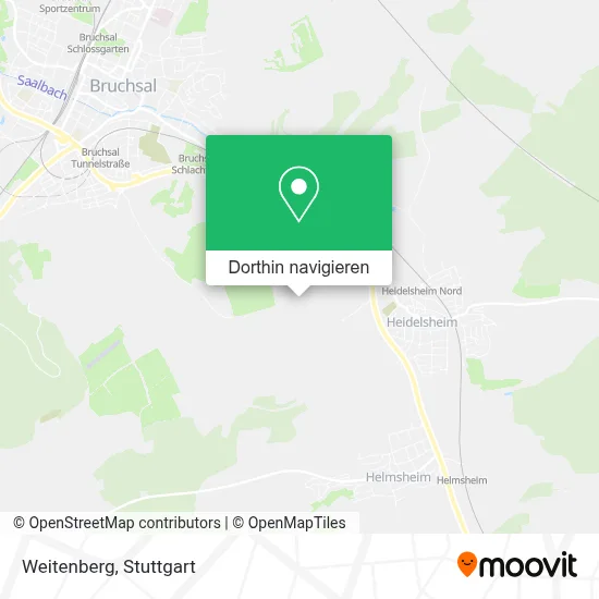 Weitenberg Karte